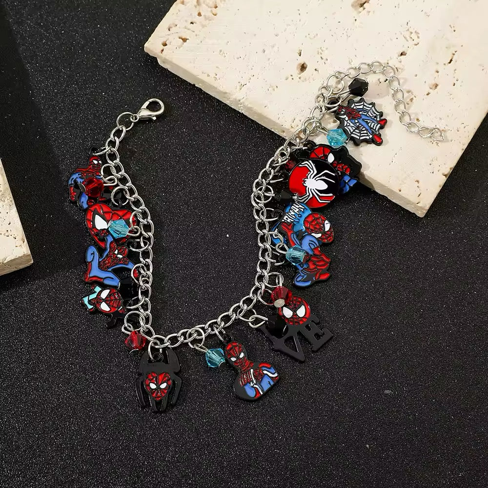 Pulsera dijes Spiderman