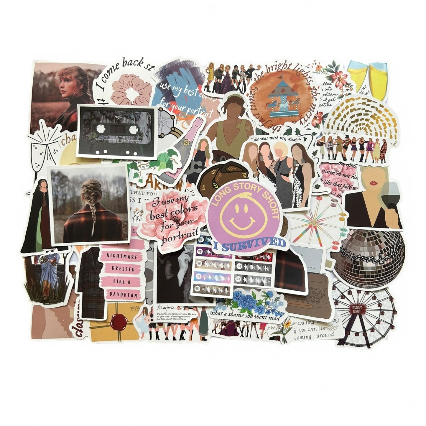 Set de 50 stickers Taylor Swift