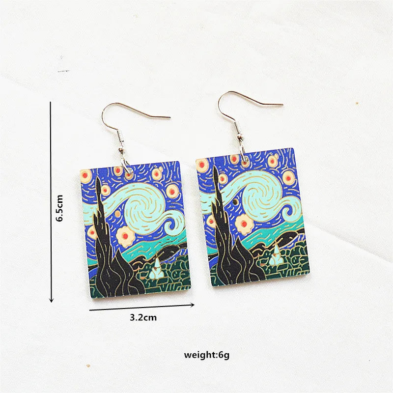 Aretes Van Gogh