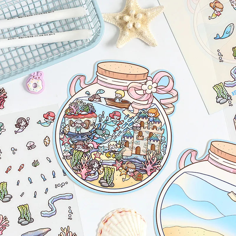 Set de stickers para diseñar espacios - 4 espacios