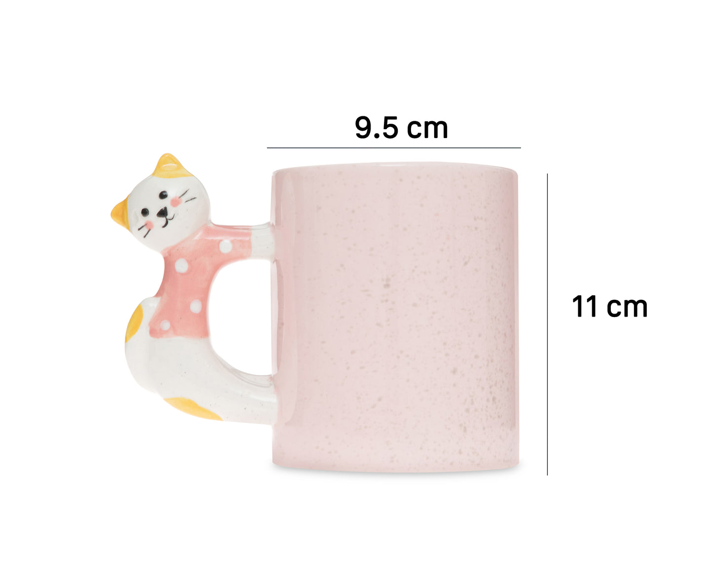 Taza cerámica gatito
