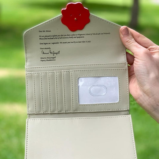 Billetera carta Hogwarts Harry Potter