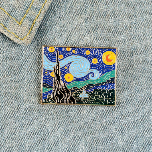 Pin Noche Estrellada Vincent van Gogh