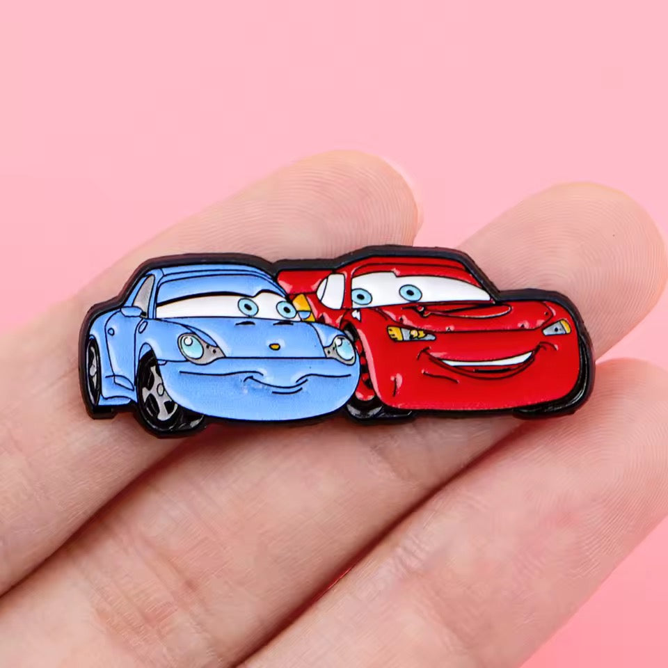 Pin Rayo Mcqueen y Sally