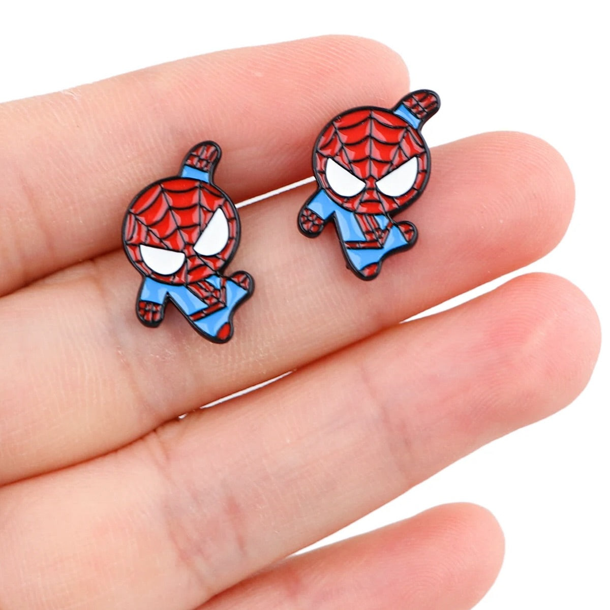 Aretes Spiderman