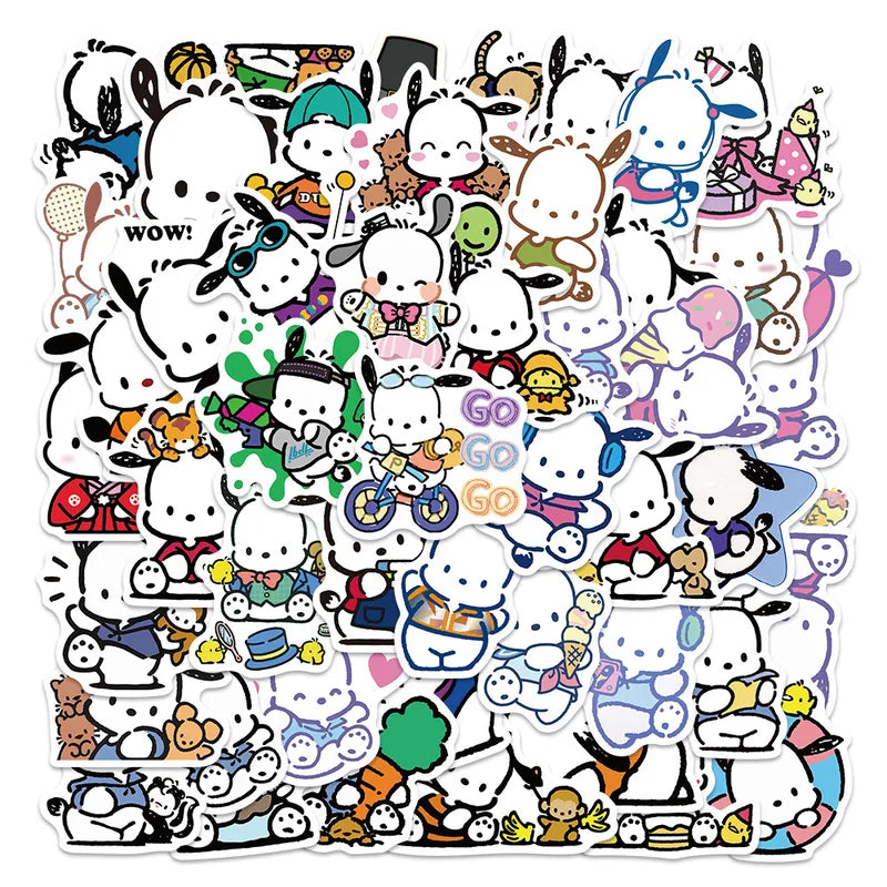 Set de 50 stickers Pochacco