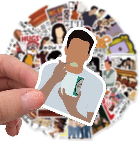 Set de 50 stickers Friends