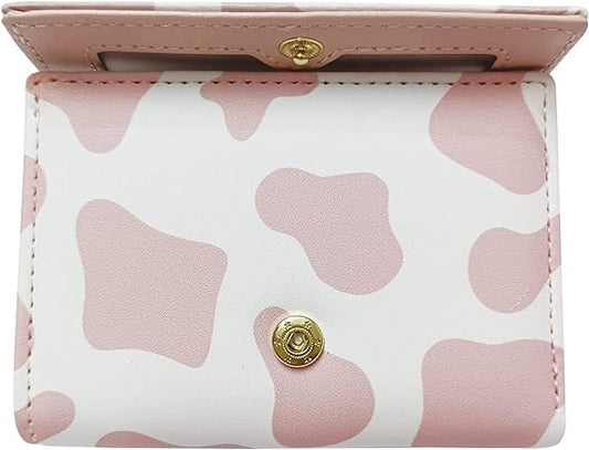 Billetera de vaquita rosa