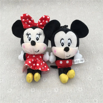 Set de llaveros Mickey y Minnie Mouse