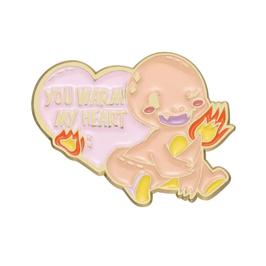 Pin Charmander "You warm my heart"