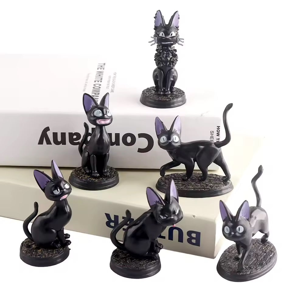 Set de 6 figuras Jiji de Kiki: Entregas a domicilio