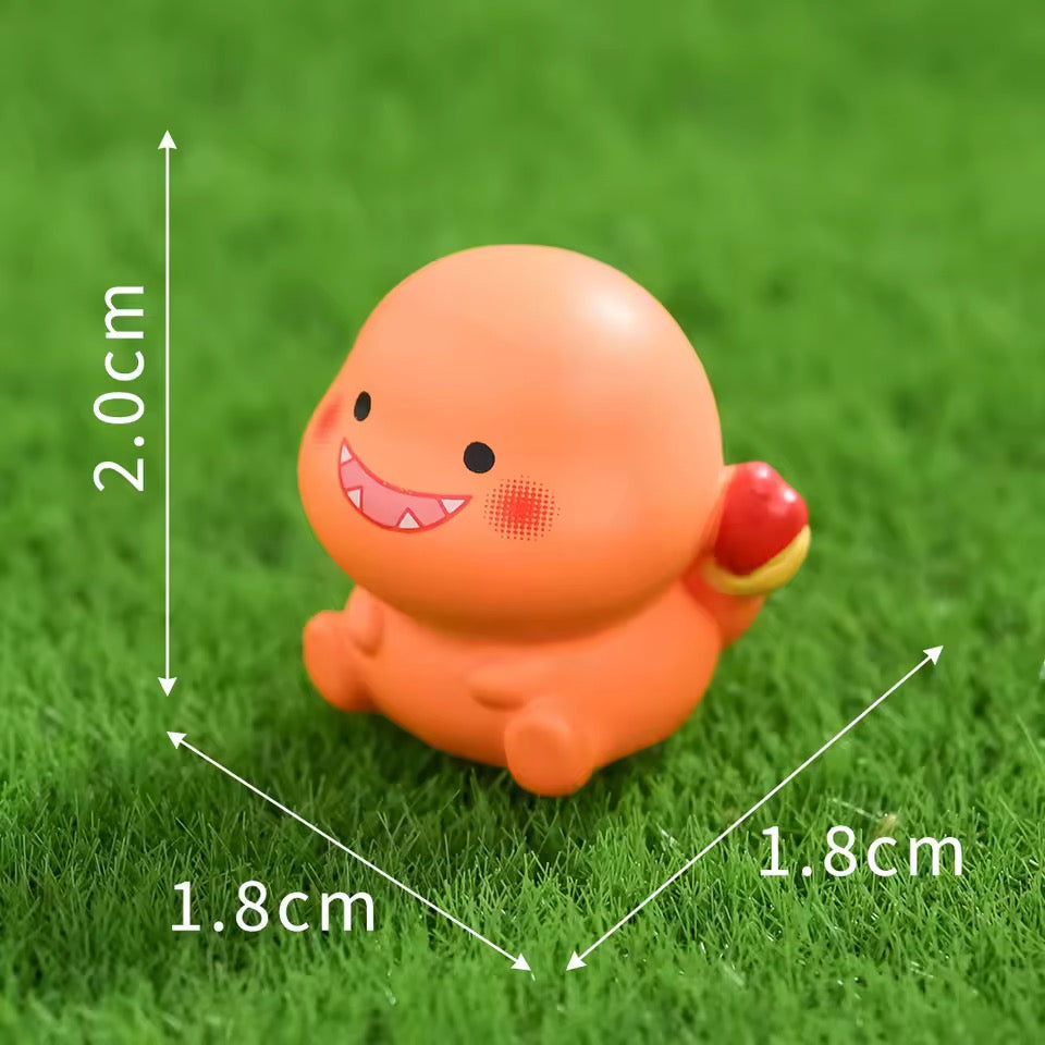 Set de 6 minifiguras Pokémon 2 cm