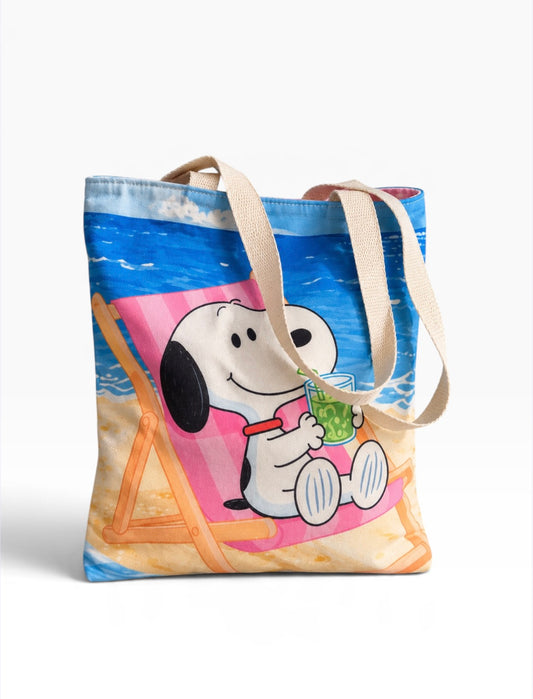Tote bag de Snoopy 32 x 37 cm