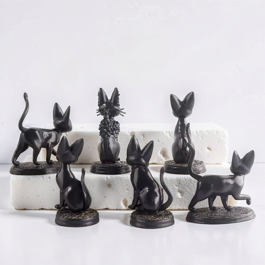 Set de 6 figuras Jiji de Kiki: Entregas a domicilio