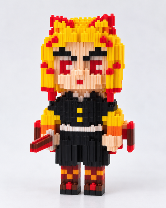 Set de bloques para armar Kyojuro Rengoku 1426 pcs