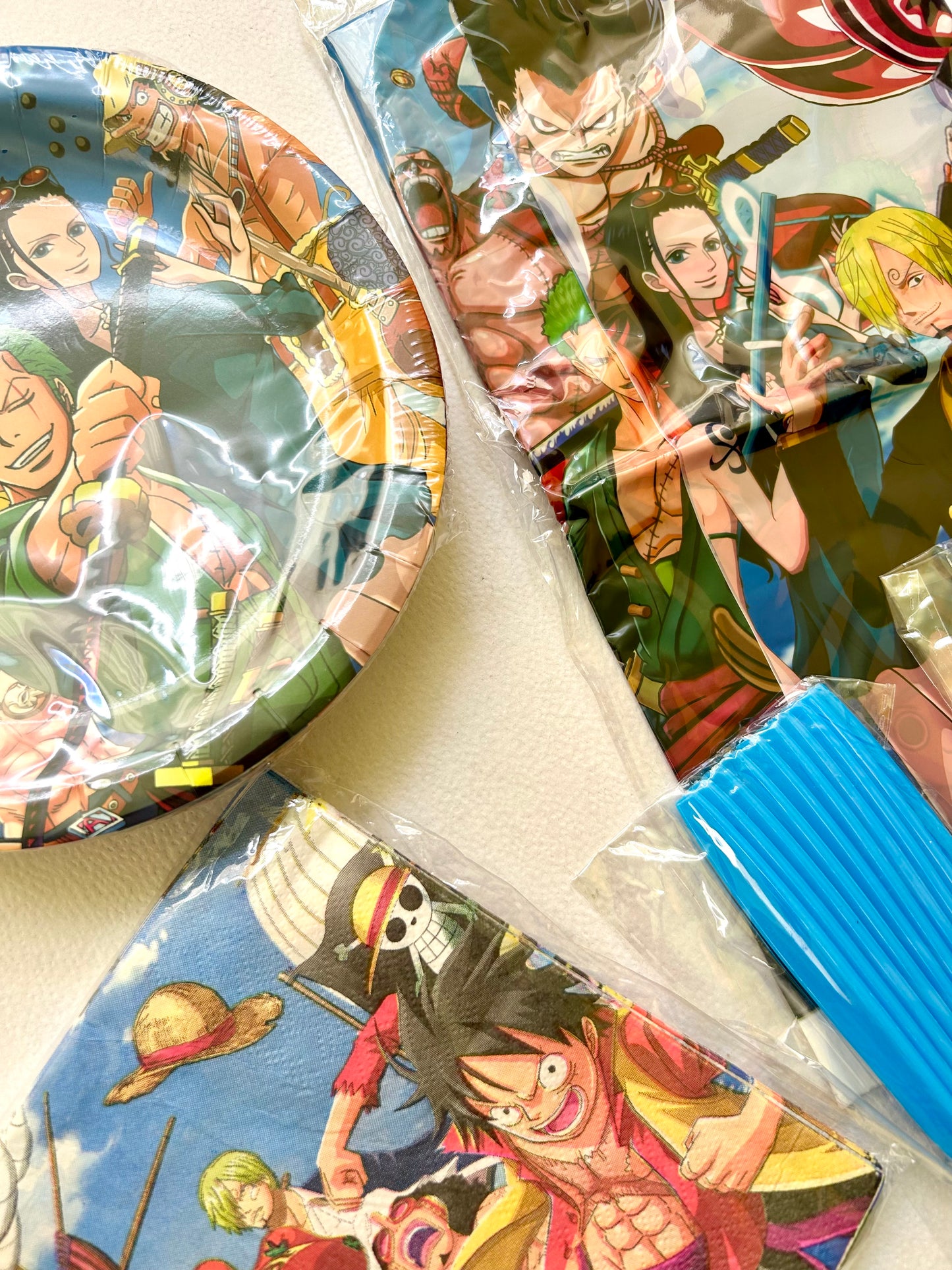 Set de utensilios para fiesta One Piece