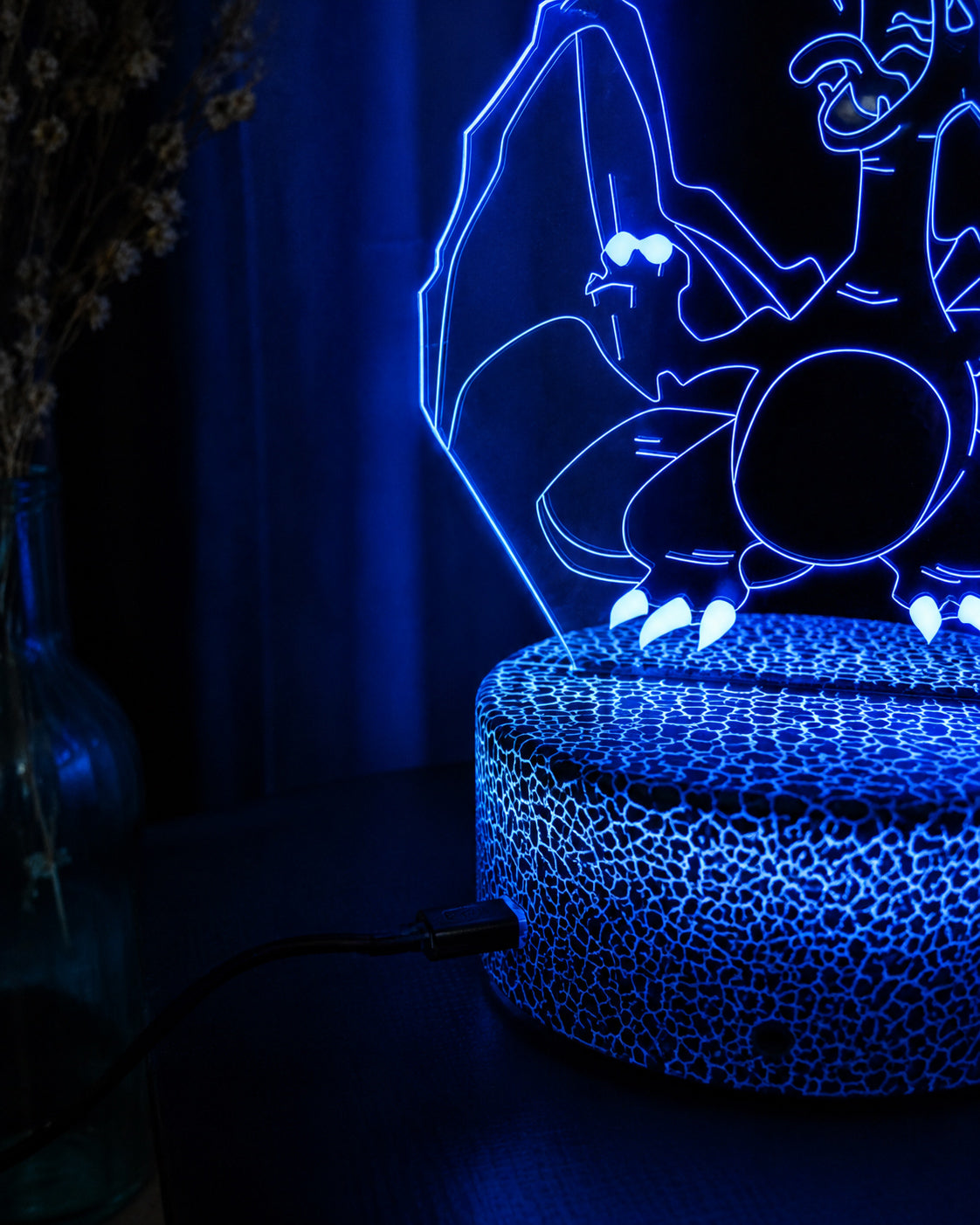 Lámpara Charizard LED