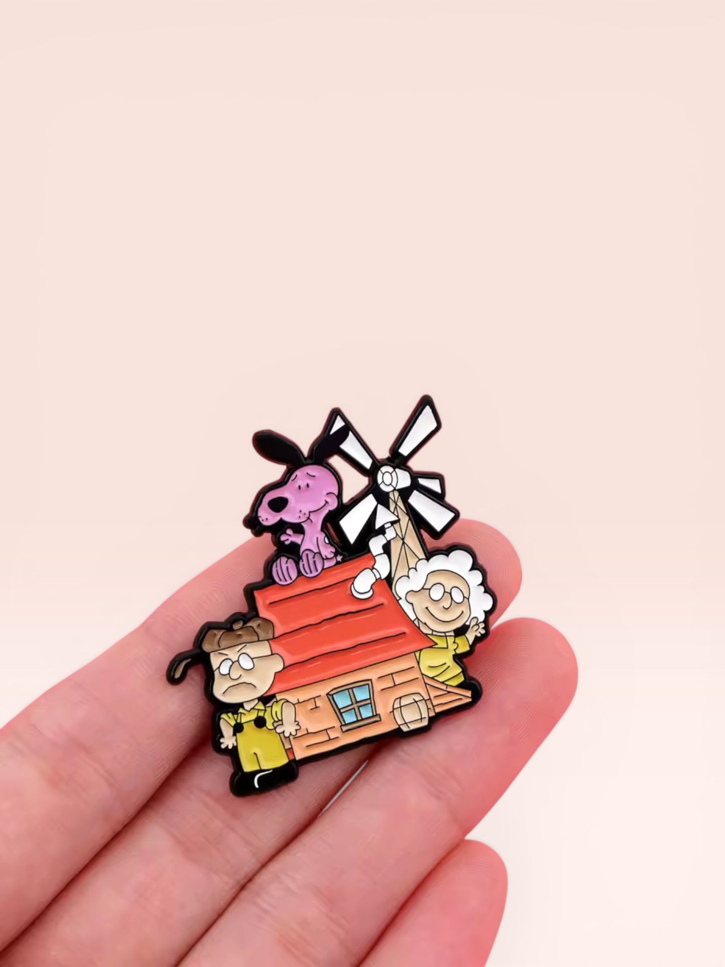 Pin Coraje Perro Cobarde