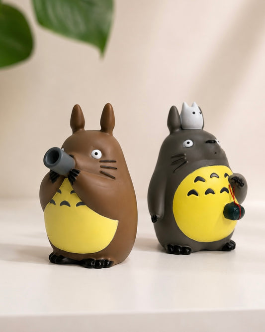 Set de 2 figuras Totoro 10 cm