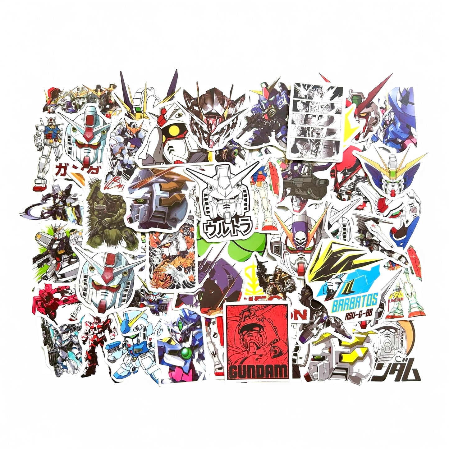Set 50 stickers Gundam