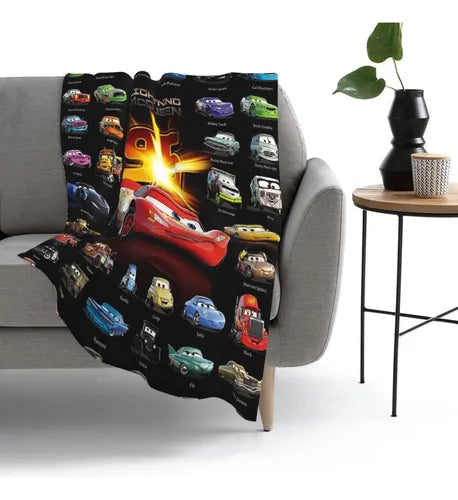 Cobija de Cars 130 x 100 cm