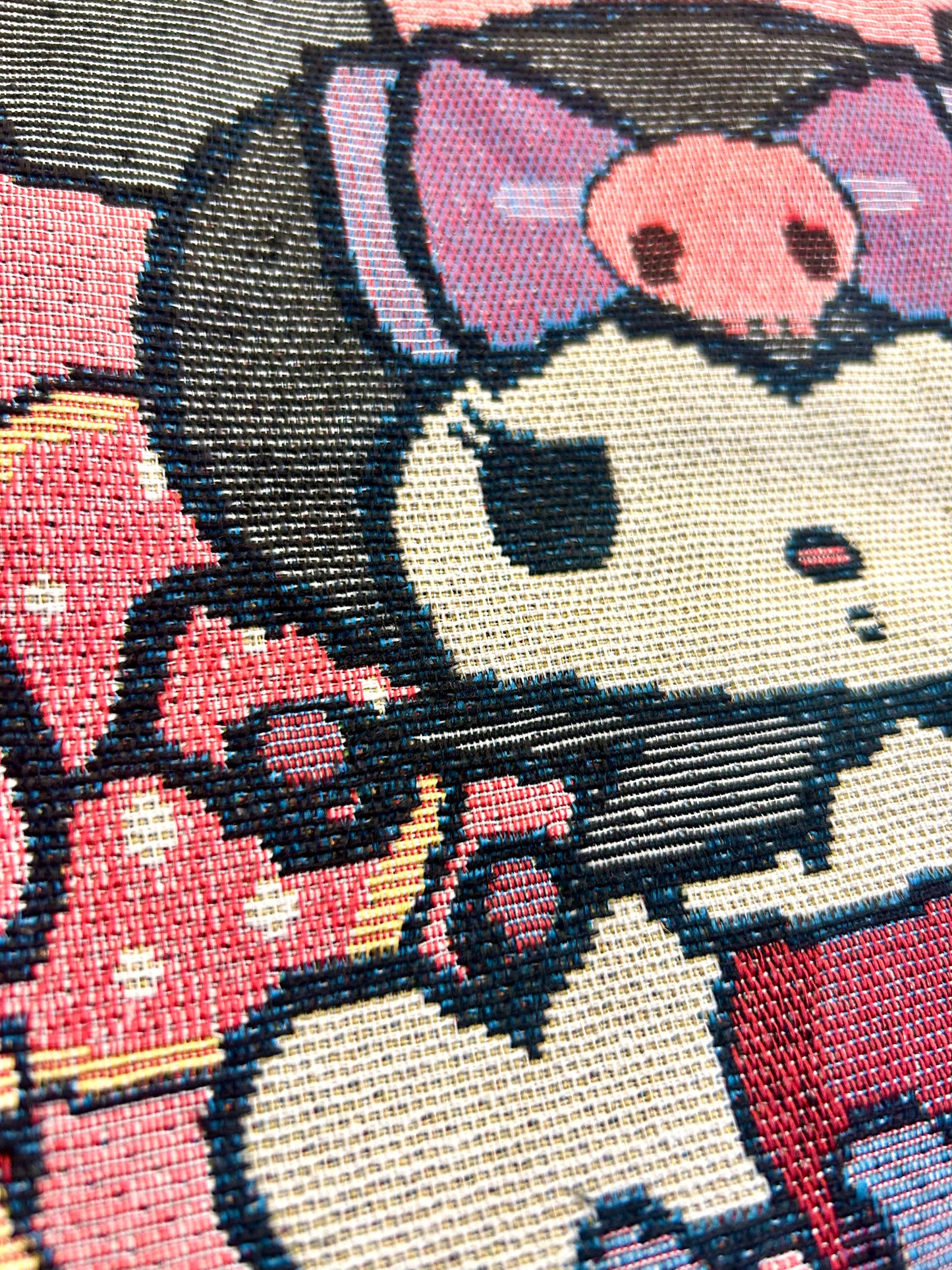 Tote bag Kuromi con zipper