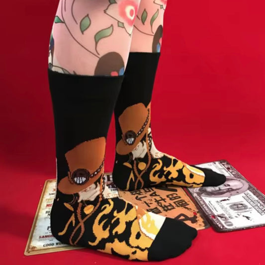 Medias Portgas D. Ace unitalla 36-41