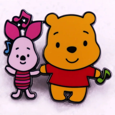 Pin Winnie Pooh y Piglet