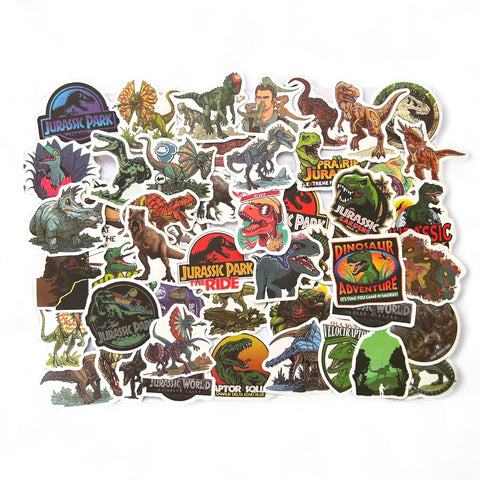Set 50 stickers Jurassic Park