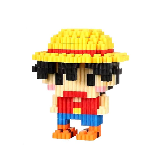 Bloques para armar de Luffy 616 pcs 12 cm