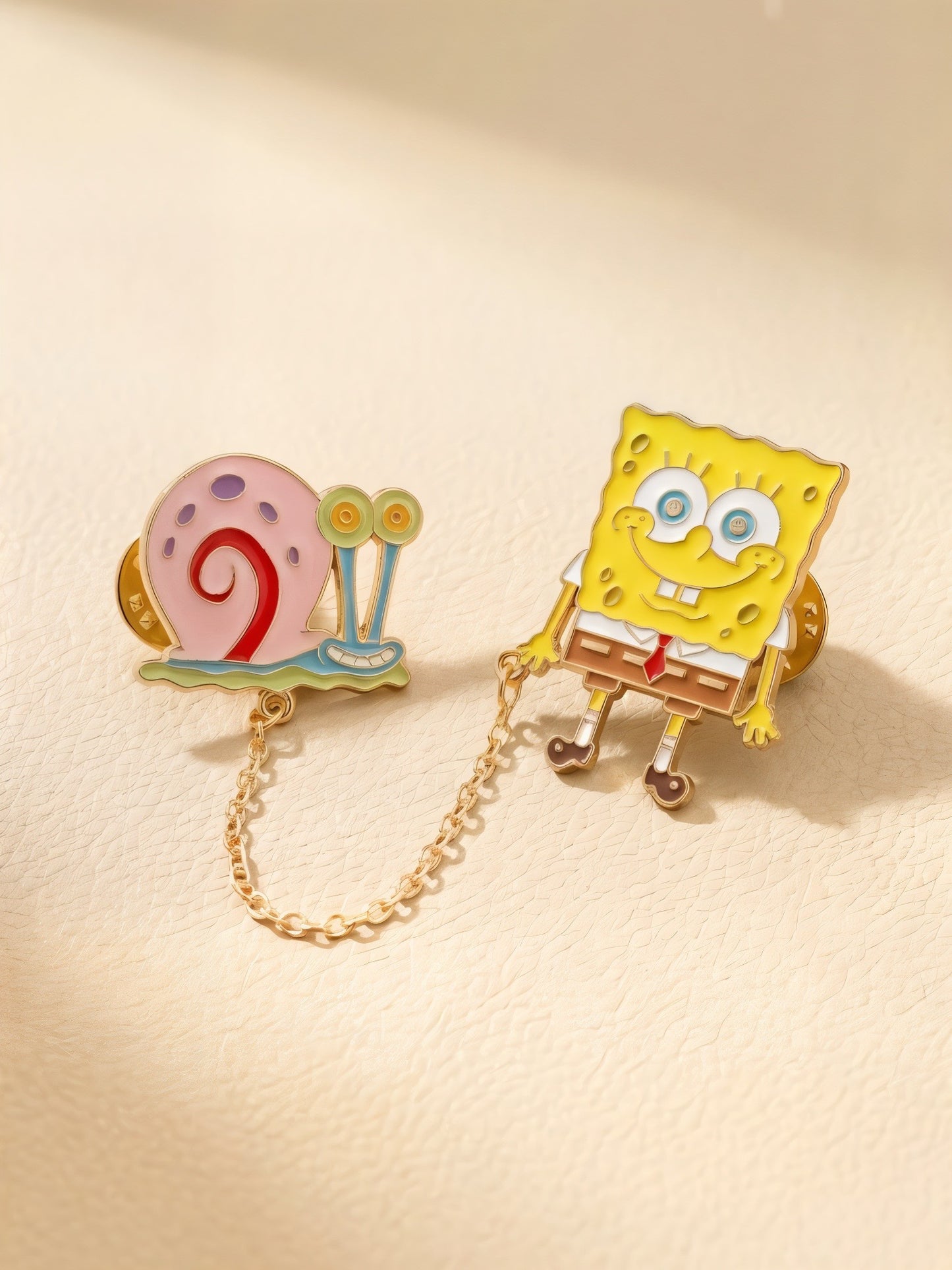 Set de pines Bob Esponja y Gary