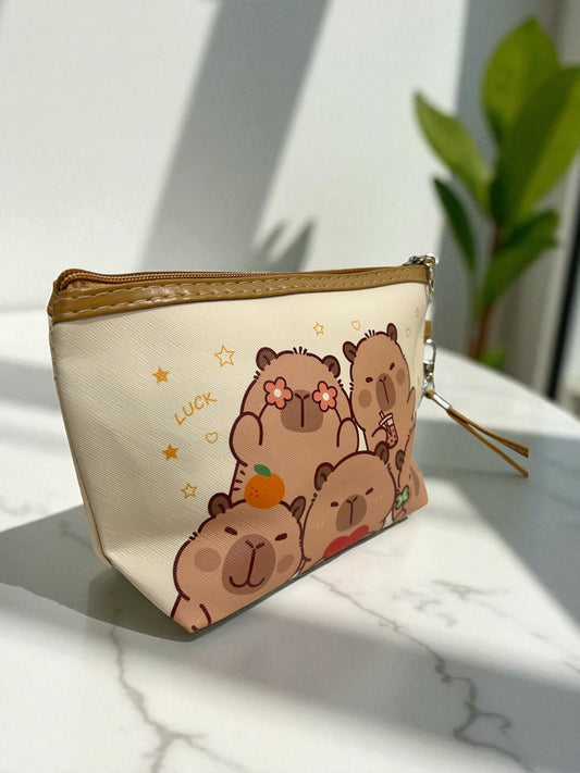 Cosmetiquera o cartuchera de Capibara