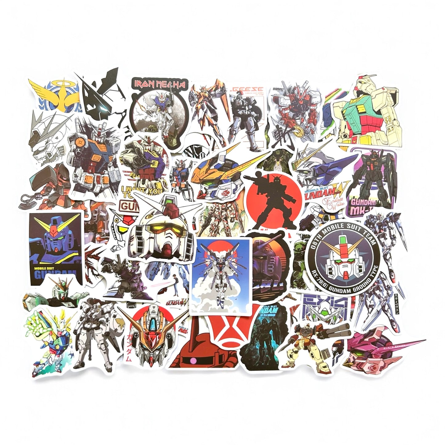 Set 50 stickers Gundam