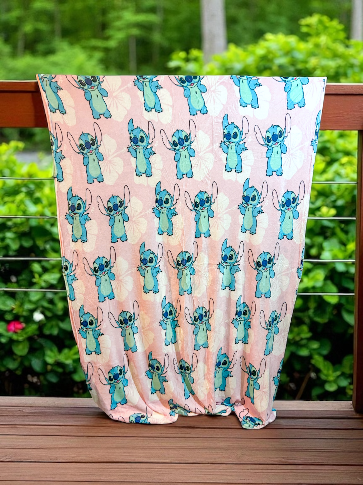 Cobija grande de Stitch 260 x 180 cm