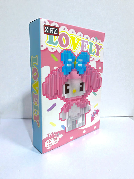 Set de bloques para armar My Melody 1491 piezas