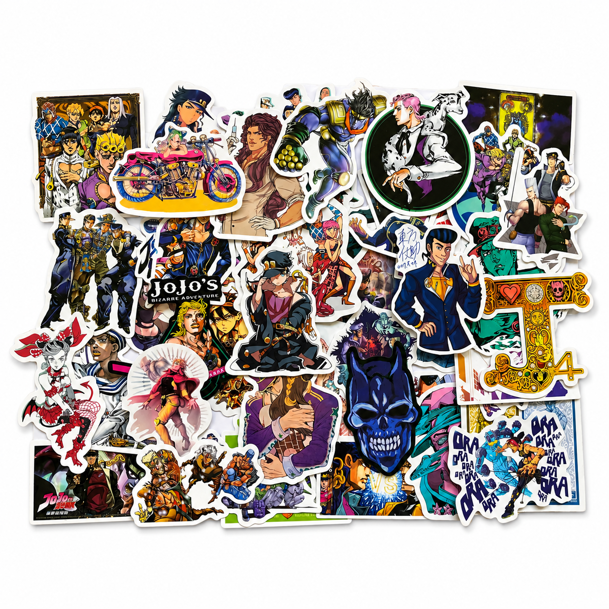 Set de 50 stickers JoJo's Bizarre Adventure