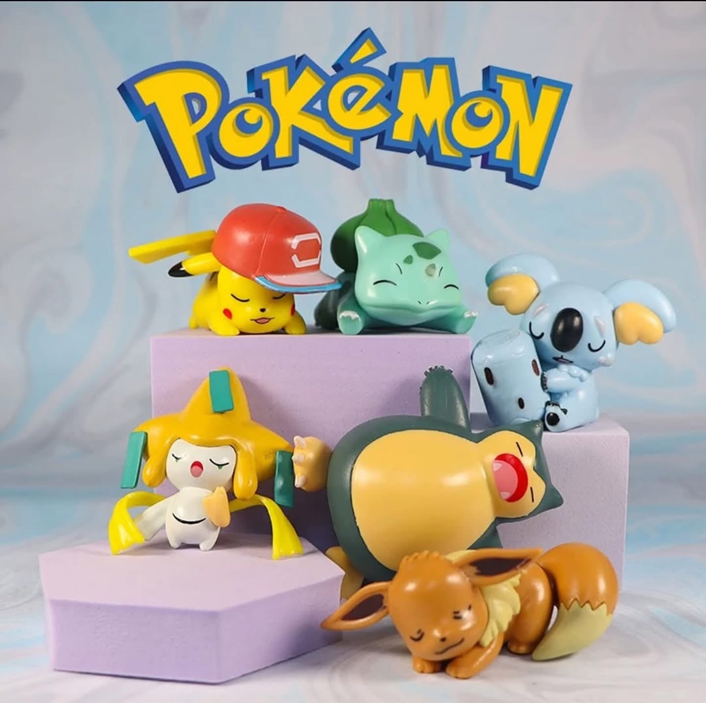 Set de 6 figuras Pokémon