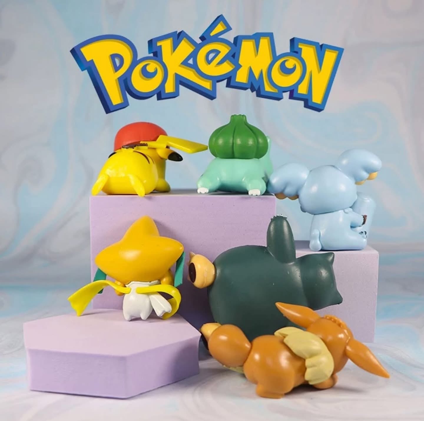 Set de 6 figuras Pokémon