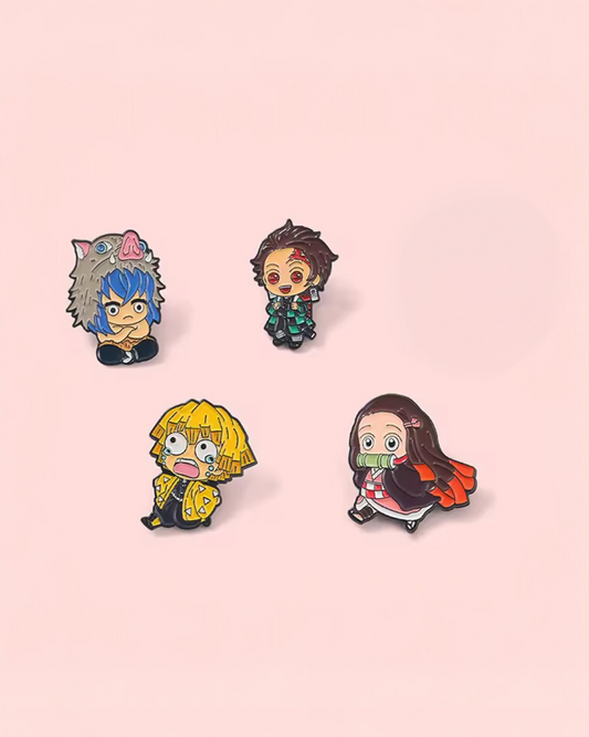 Set de pines Kimetsu no Yaiba