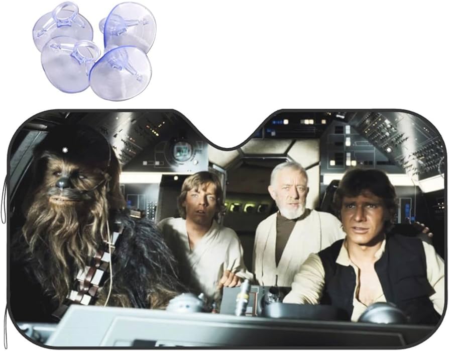 Parasol para auto de Star Wars