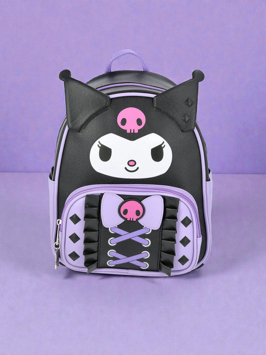 Bolso original de Kuromi con correas ajustables
