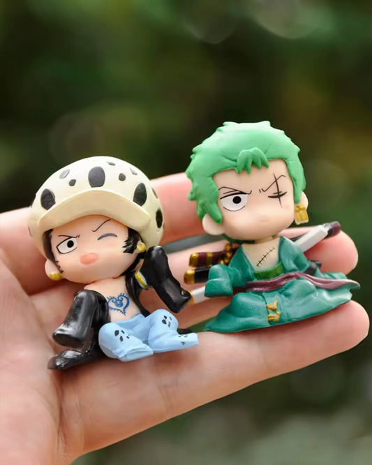Set de figuras One Piece 4-5 cm