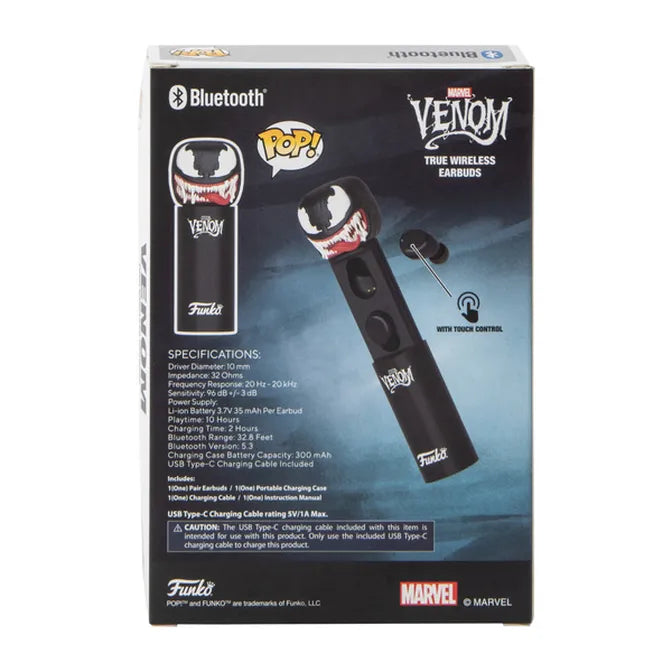 Audífonos originales e inalámbricos de Venom Funko