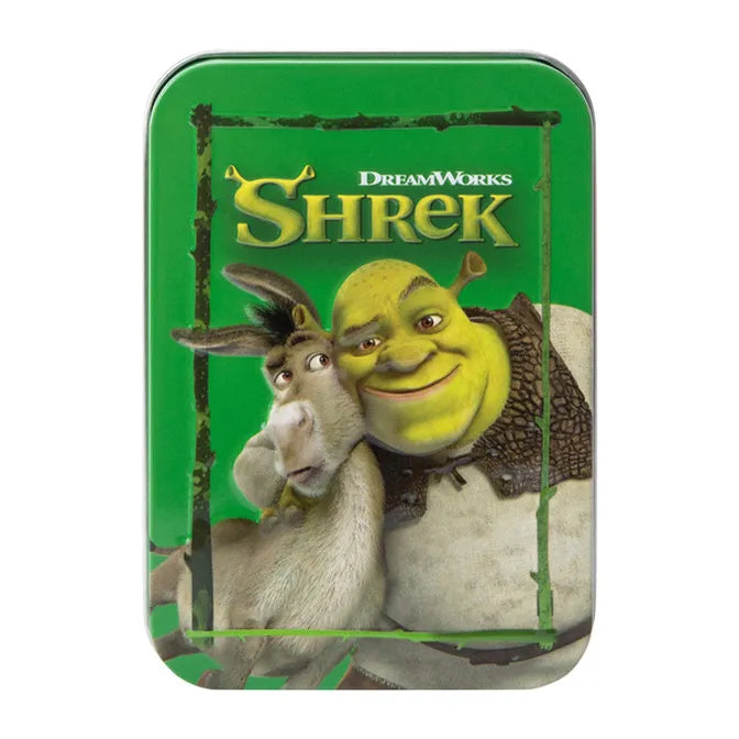 Juego original de cartas naipe caja metálica Shrek