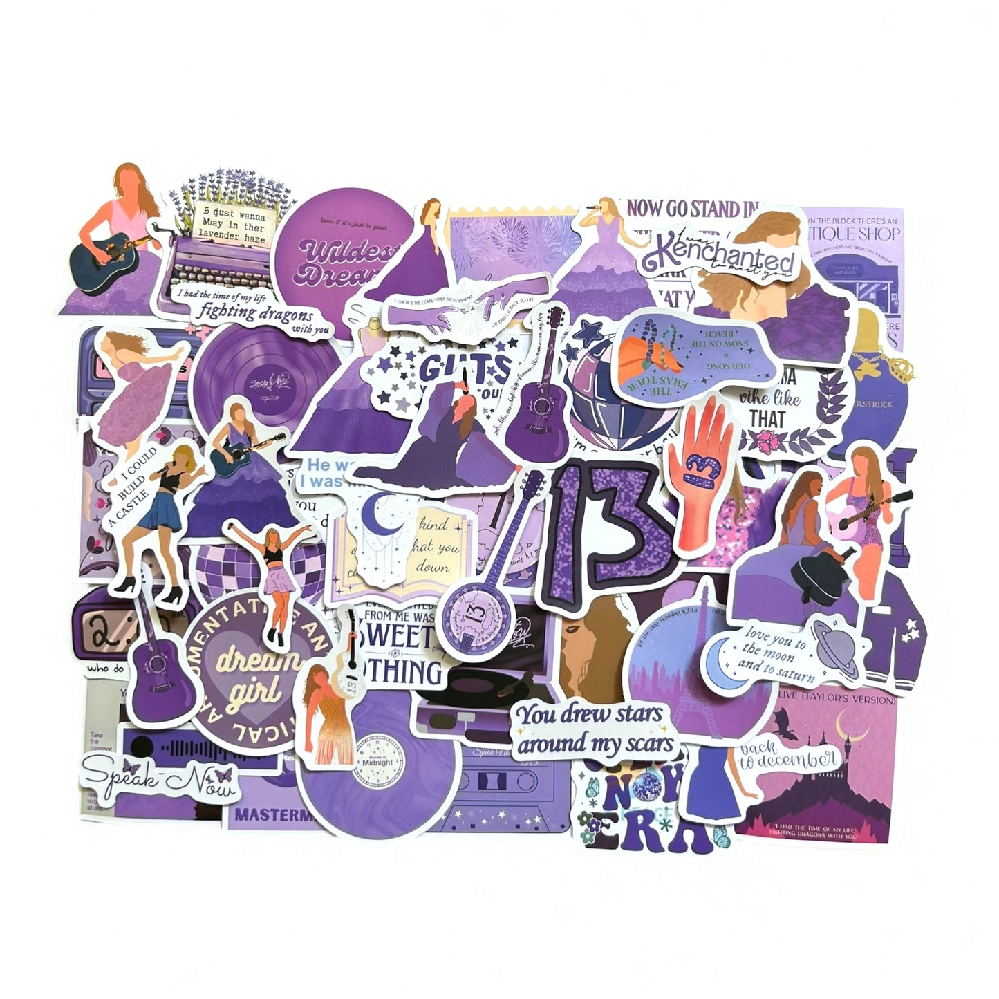 Set de 50 stickers Taylor Swift