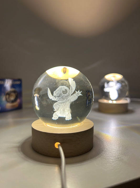 Lámparita de Cristal Stitch