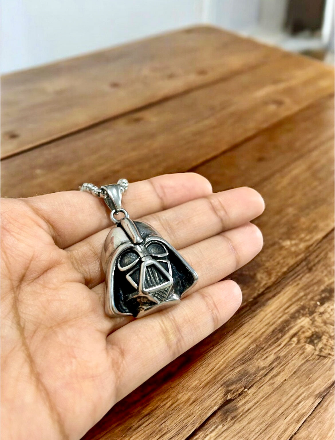 Collar acero inoxidable Darth Vader