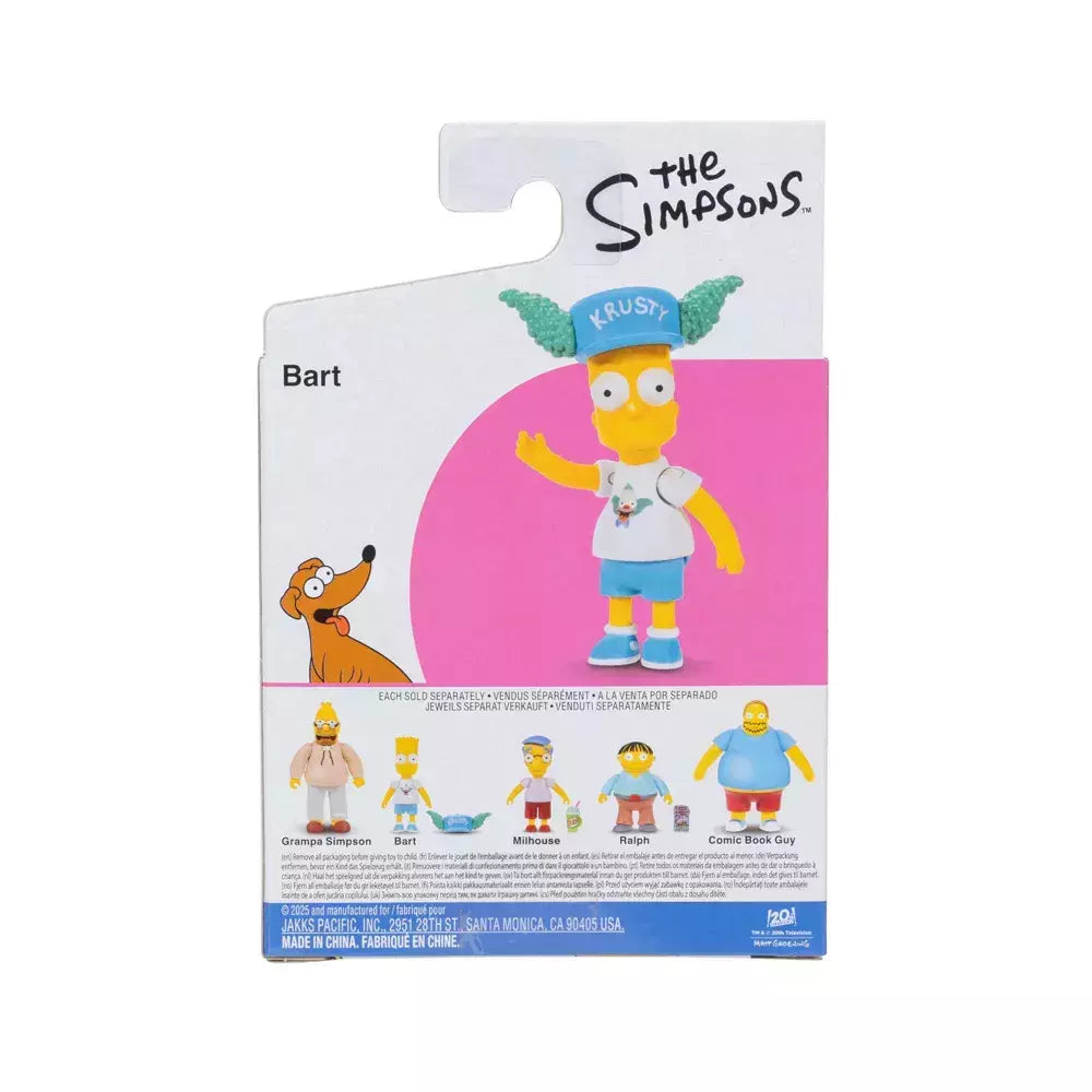 Figura original Bart Simpson 7 cm Jakks Pacific