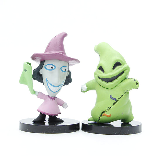 Set de 5 figuras Nightmare Before Christmas 7 cm