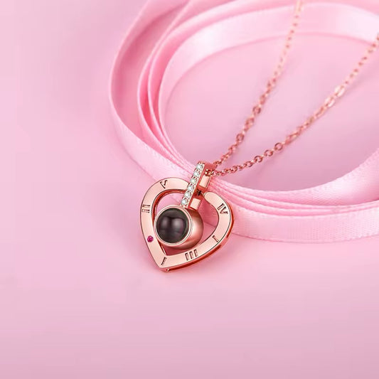 Collar Te amo en 100 idiomas